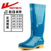 Rain Shoes Fashionable Women's Medium Tube Rain Boots Non-slip and Wear-resistant Beef Tendon Sole Color Water Shoes