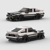 MOC Гоночный Автомобиль Городской Спорт AE86 GT-Apex Строительные Блоки Кирпичики Суперкар Гонщики Техническое Транспортное Средство Детская Игрушка Мальчики