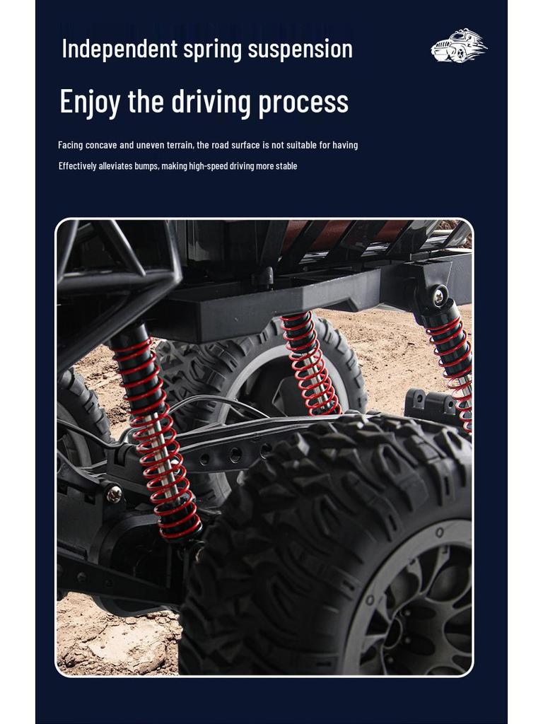 Дрифт-машина на радиоуправлении размера XL: Внедорожный, 4WD, Высокоскоростной, Перезаряжаемый Монстр-трак для мальчиков