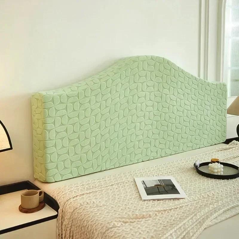 120/150/180/200/220 см Полный комплект изголовья кровати Однотонный защитный чехол для спинки кровати Пылезащитный чехол для изголовья Декор для спальни