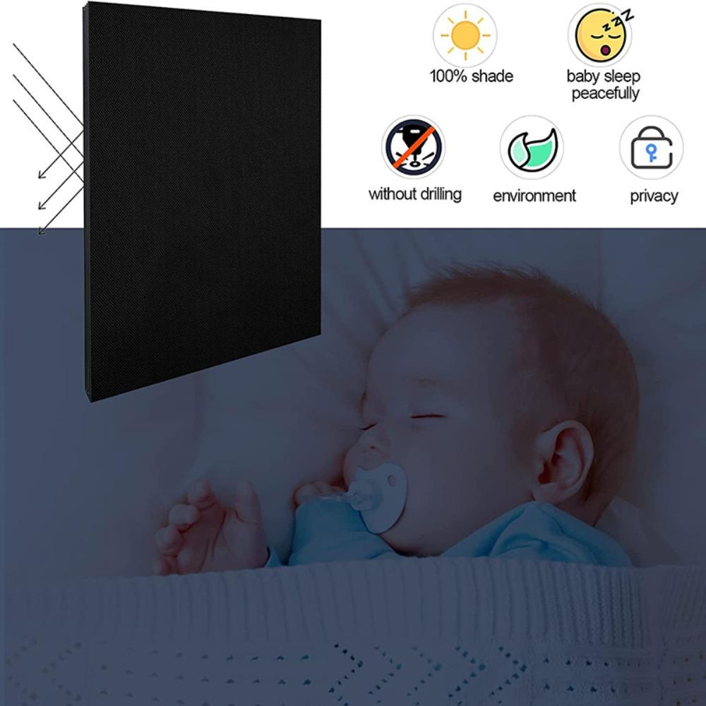 Временная занавеска для детской спальни, занавеска, оконная штора, дорожная оконная накидка, светонепроницаемая штора