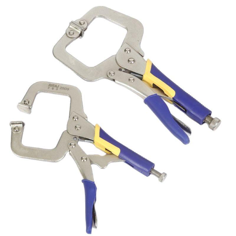 Многофункциональные универсальные плоскогубцы: Большое отверстие, плоская головка, быстрая фиксация для деревообработки и выравнивания труб