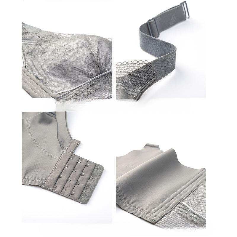 Sexy Large Breasts Show Small Bra Thin Section of The Large Size Underwear Without Steel Ring Full Cup Poly Poly Collection of Side Breasts On The Bra