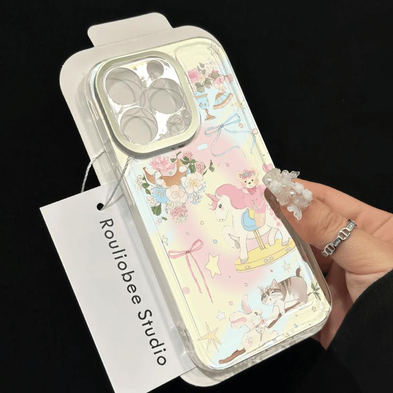 Чехол для телефона Unicorn Bow для iPhone 15/14/13/12/11/PRO/PROMAX/XSMAX/XR/XS