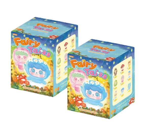 Оригинальная серия сказок Q.Kid Виниловая плюшевая игрушка-сюрприз Милая кукла Модель Декоративный подвеска Коллекционная игрушка Таинственная коробка Подарок ребенку