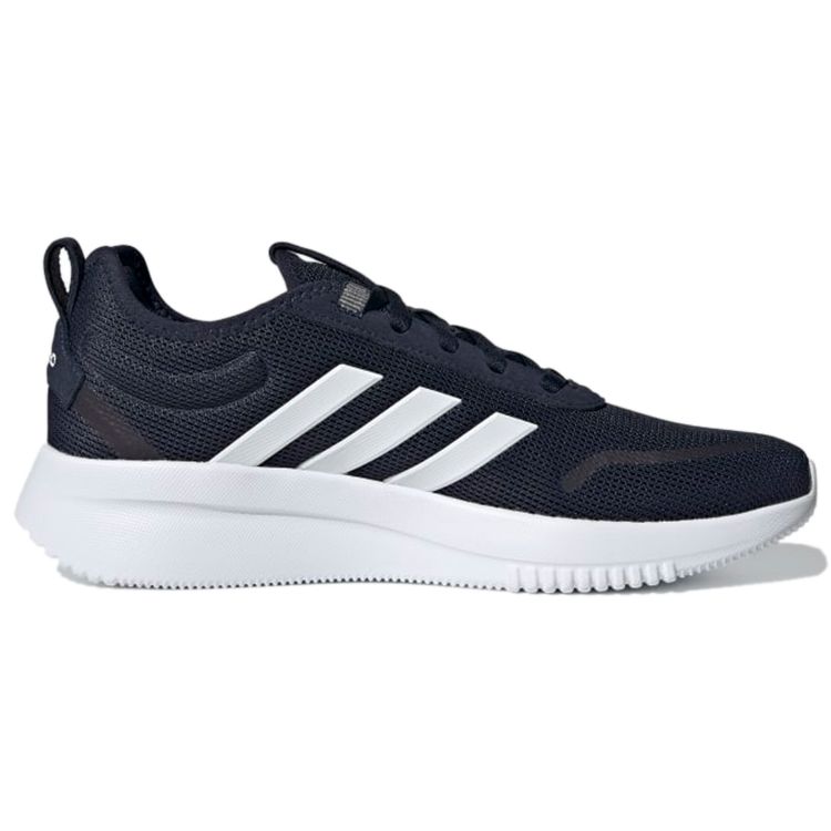adidas Neo Lite Racer Rebold Ткань Мода Удобные Прочные Дышащие Низкие Повседневные Кроссовки Мужские Синий Белый GV9981