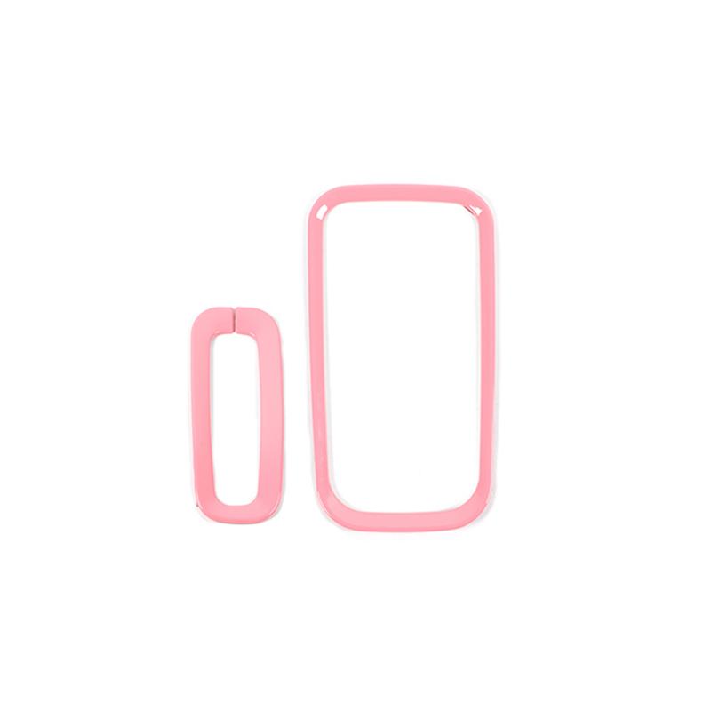 ABS автомобильная отделка шестерен, декоративная наклейка, подходит для Jeep Wrangler JK 2011-2017, аксессуары для интерьера