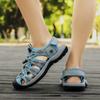 New Summer Genuine Leather Women's Sandals Fashion Design Women Sneakers Soft Bottom Outdoor Women Beach Sandals  Big Size 42