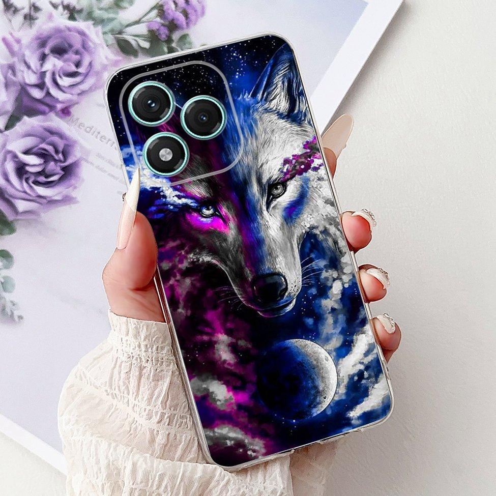 Clear For Honor 400 Lite Case ABR-NX1 Cute Cartoon Luxury Fashion Cool Soft TPU Bumper Cover For Honor 400Lite Phone Case Funda