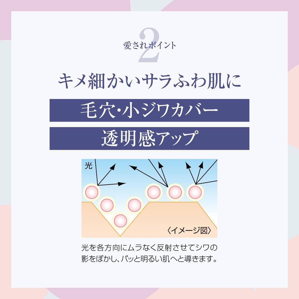 Luna Jena Lucent Crystal Powder TC 30g, Face Powder, Pore Finishing, Dullness Coverage, Puff Included, Made in Japan, Official (Approximately 3-Month