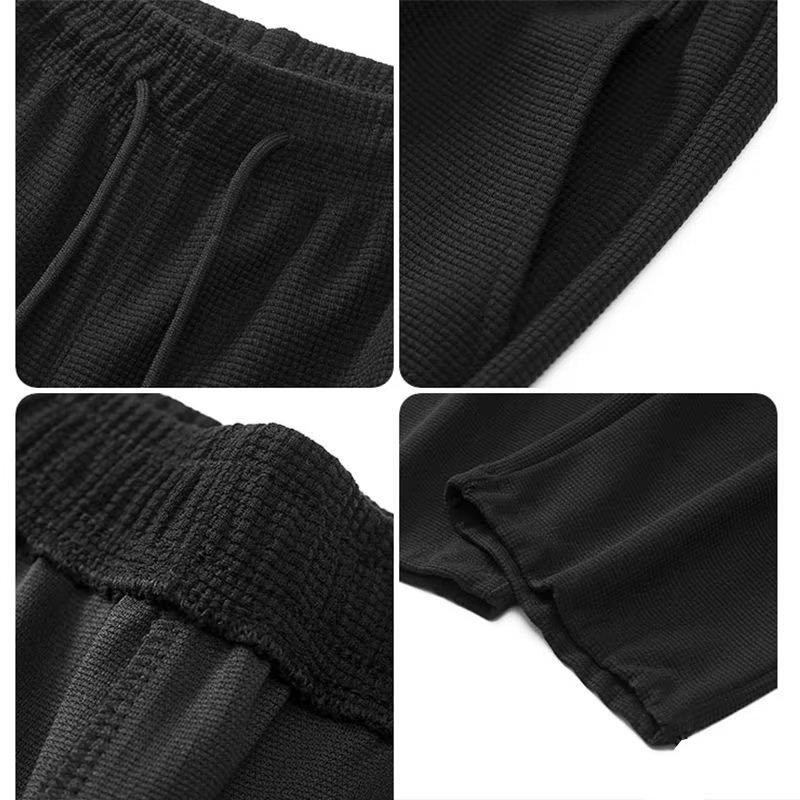 2024 Мужские модные свободные спортивные брюки на шнурке - универсальные и повседневные, большой размер