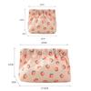 Mini Fruit Printed Cute Makeup Storage Bag Lipstick Cosmetic Bag Earphone Key Shrapnel Sanitary Napkin Bag Cute Women Coin Purse