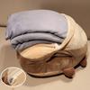 Air Conditioning Blanket Cartoon Hand Warmer 3-in-1 Office Backrest Household Waist Back  Headboard