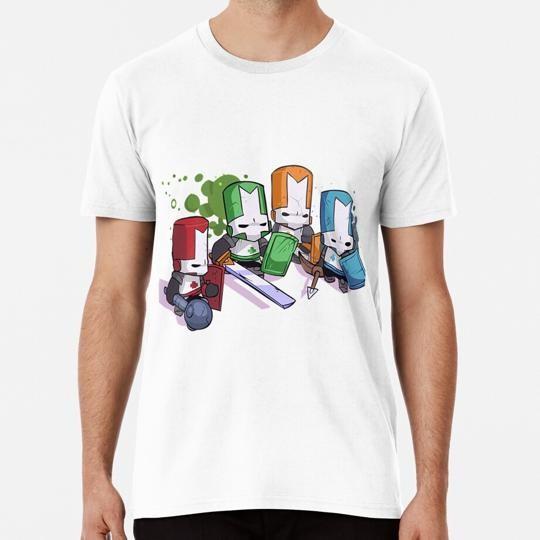Castle Crashers Размер от S до 5XL Сделано в США Футболка Унисекс Футболка