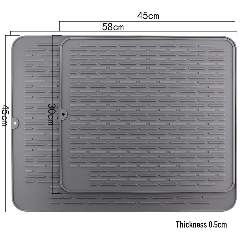 Силиконовый термостойкий противоскользящий коврик на кухонную столешницу