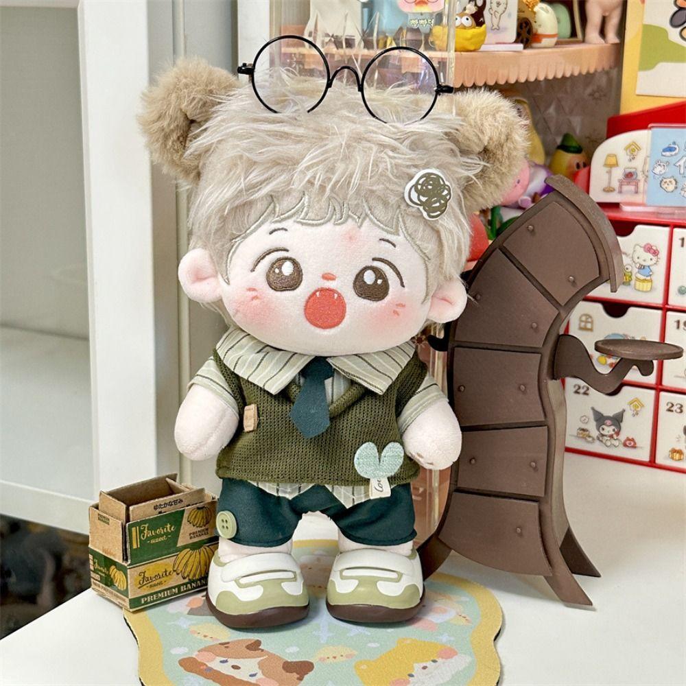 20 см Милый Кролик Хлопковая Кукла Одежда Ручной Работы Кукольная Шапочка Головной Убор Модная Кукла Платье Принцессы