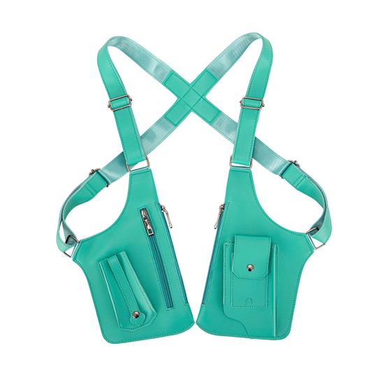 Кошелек-броня из искусственной кожи, регулируемая подмышечная плечевая кобура, нагрудный кошелек, кошелек против карманников, сумка для телефона для мужчин, для путешествий, кемпинга, пеших походов