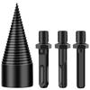 1 Set Drill Bit Efficient Firewood Log Splitter Drill Bit Easy To Use High Hardness Wood Splitting Drill Bit Home