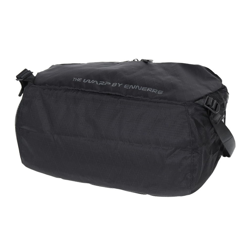 The Warp by Ennerre Bag WB3MGE54 BLK One-Shoulder (Black/FF/Men's)