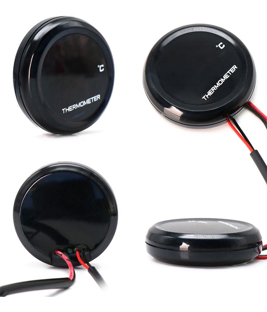Universal  0°C-120°C Motorcycle Motorbike Thermometer Instruments Water Temperature Gauge Digital Display Meter
