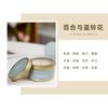1pcs Fragrant Candles Horse Mouth Iron Can with Hand Gift Smokeless Soybean Wax Fragrance Creative DIY Fragrance Home