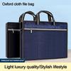 Waterproof Documents Bag A4 Briefcase Fashion Office Storage
