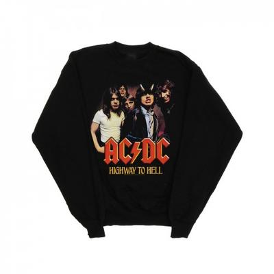 Женский/Девичий свитшот ACDC с принтом группы Highway To Hell