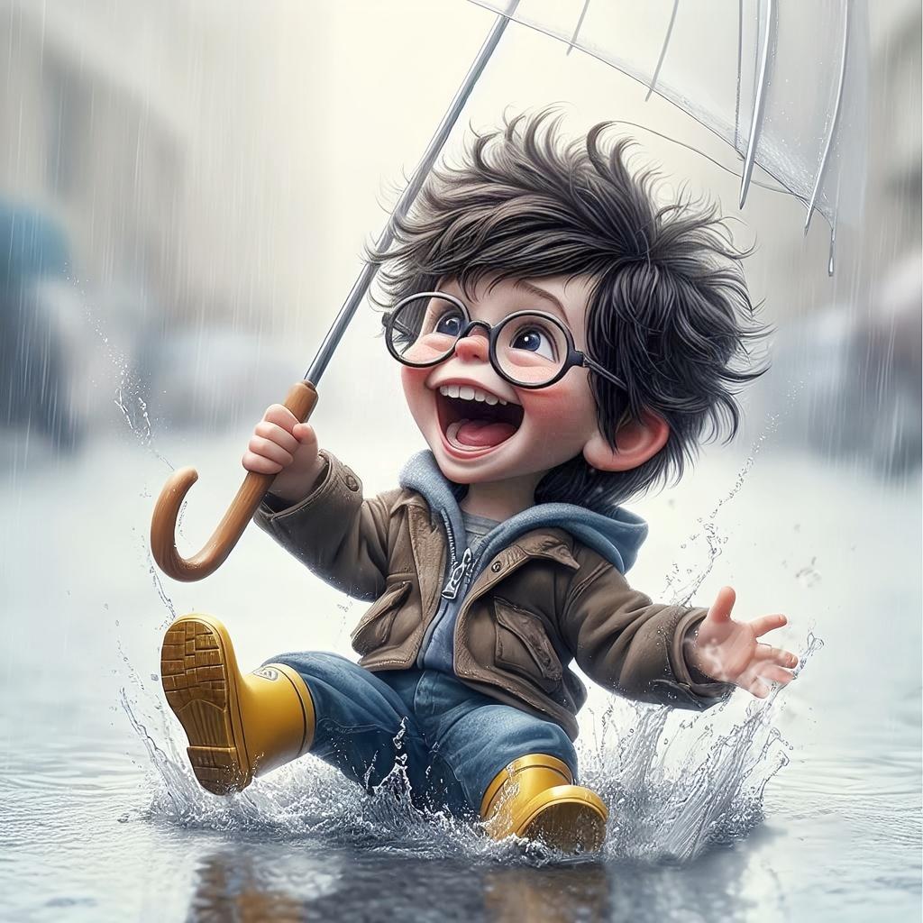 Алмазная вышивка Девочка Мальчик Мозаика Вышивка крестом Полный набор Живопись Портрет Полная Квадратная Круглая Декорация Стена