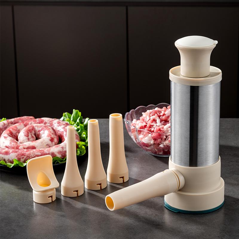 Household Sausage Meat Stuffer Kitchen Tools Meatballs Enemator Kitchen Novel Kitchen Accessories Sausage Filler