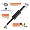 Tire Inflatable Hose Flexible Leak-proof Rubber Car Tyre Air Connection Locking Air Chuck Bike