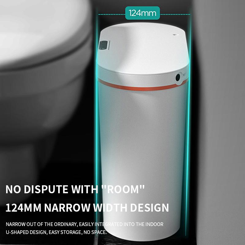 Aromatherapy Bathroom Trash Can Automatic Sensor Trash Kitchen Recycle Bin Kitchen Garbage Cube Dustbin Smart Home Accessories