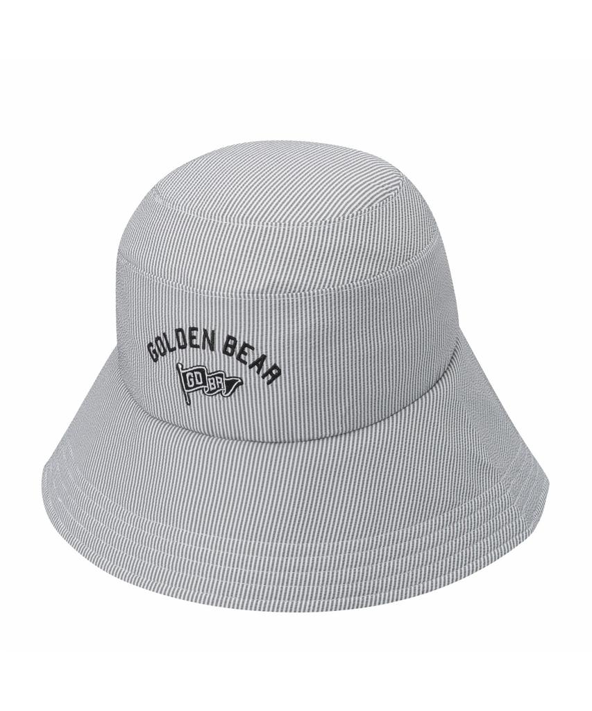 Goldeunbeeo (W) Шляпа-ведро из жатой ткани с разрезом G6Rax26231Bkx