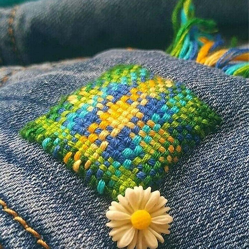 DIY Textile Tools Wooden Fun Mending Loom Darning Machine Loom Small Loom Speedweve Type Weave Tool