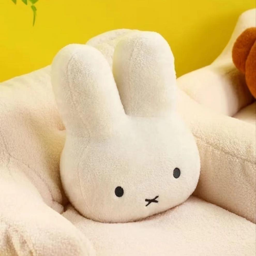 Sale Miffy Black Eyes Cute Doll Plush Toy Kawaii Bed Pillow Soft Comfortable Sofa Cushion Pillow Gift Toys For Girl And Boy