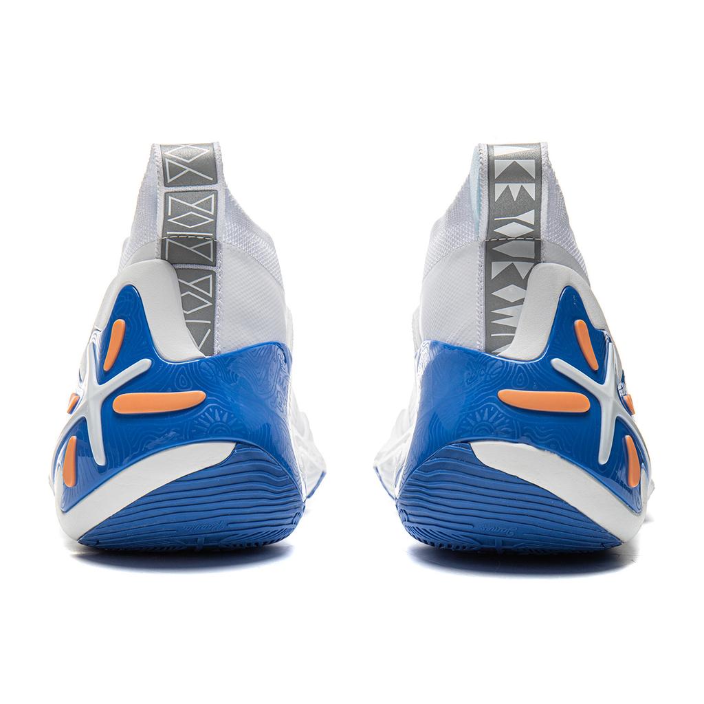 Li-Ning Мужские кроссовки Way Of Wade 11 Draft Day белые синие оранжевые ABAU049-26