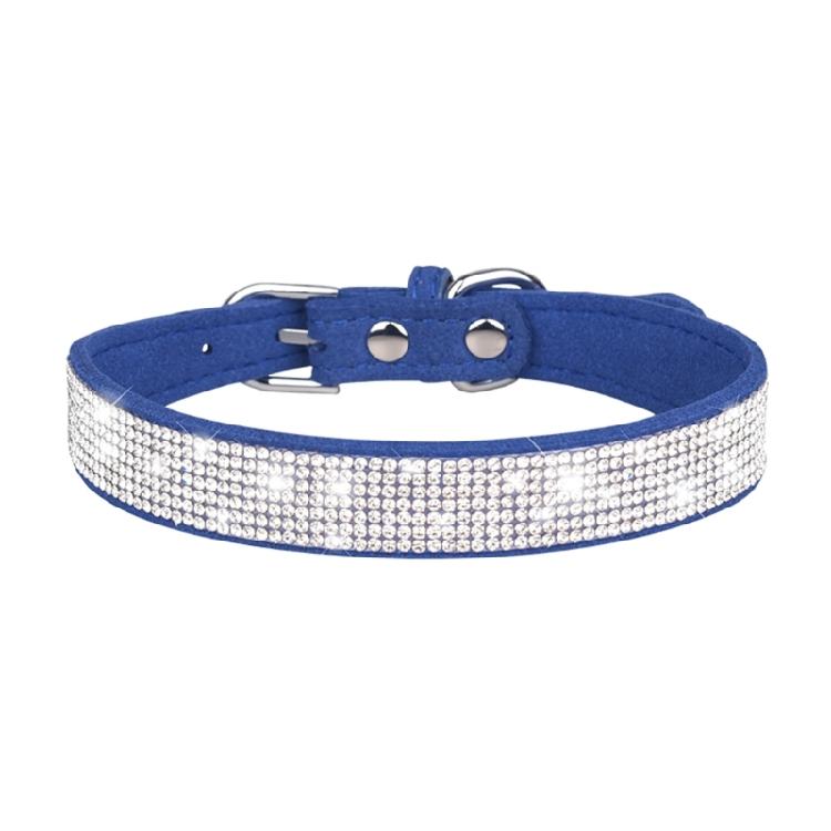 Sparkling Crystal-Diamond Adjustable Pet Collar for Puppy Small Medium Dogs Cats