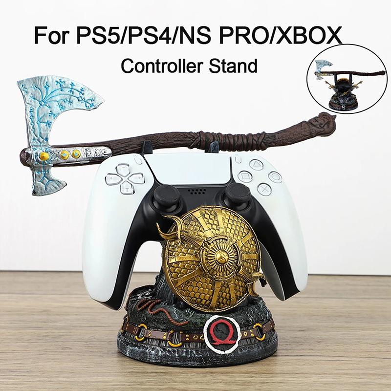God Of War Game Controller Hpolder Creative Desktop Stand For PS5/Xbox/PS4 Unique Gamepad Decoration Rack Game Accessories