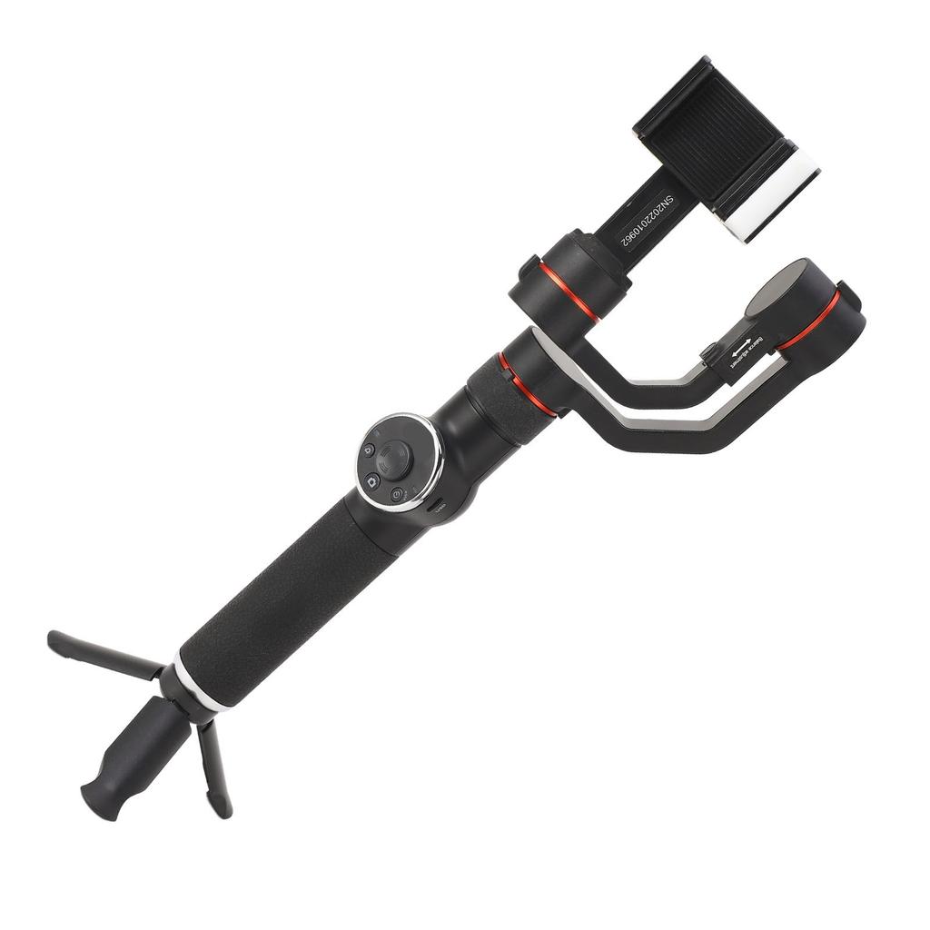 Легкий ручной стабилизатор с держателем для вспышки для смартфонов и экшн-камер