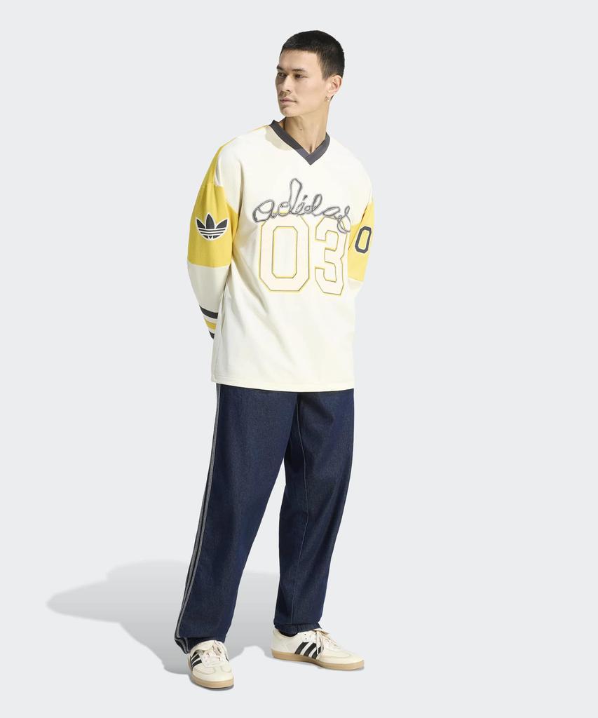 ADIDAS Hockey Long Sleeve Jersey - Yellow / Ku9188