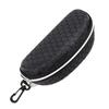 Чехол для солнцезащитных очков на молнии с жестким корпусом и коробка для очков с пластиковым крючком для портативного дорожного чехла для очков. Чехол для очков можно повесить
