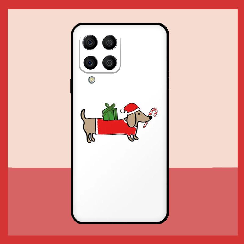 Dachshund Silhouette Dog Case For Samsung Galaxy M12 M52 M06 M16 M36 M56 M33 M15 M55 M31 M13 M14 M53 M32 M35 M34 M54