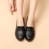 British Retro Thick Soled Shoes for Women Black Soft Soled Flat Shoes Classic Anti Slip Fashion Spring Autumn New Styles