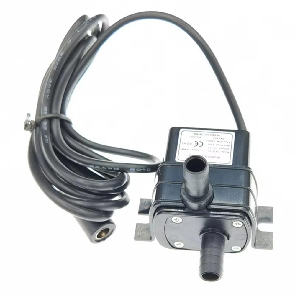 1 шт. Помпа для воды DC12V 4.8 В, производительность 240 л/ч, бесщеточный двигатель, мини-насос, фильтр для воды, погружной насос для дайвинга