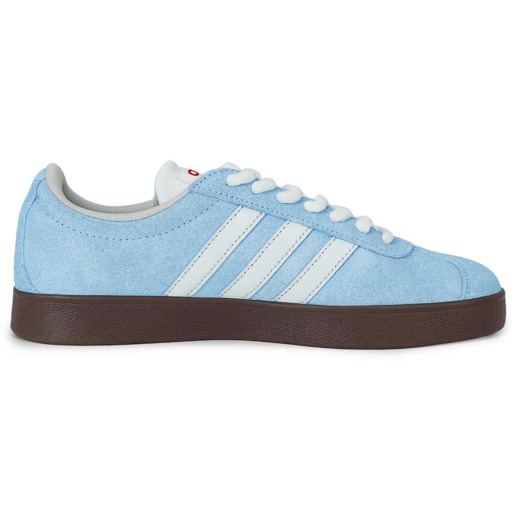 Adidas Vl Court Classic Slip Resistant Lightweight Low top German Army Trainers Unisex Pure Blue JS3003(Team417-bag)