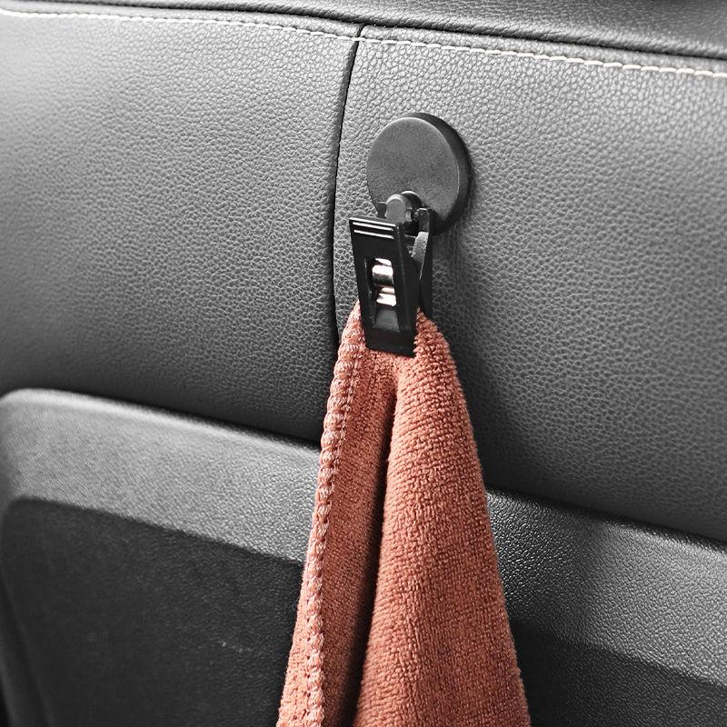 Car Card Holder Car Practical Supplies Car Multi-function Adhesive Business Card Bill Storage Clip Car Portable Storage Clip