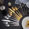 Stainless Steel Creative Tree Pattern Knife, Fork and Spoon High-end Hotel Western Tableware Steak Knife, Fork and Spoon Set