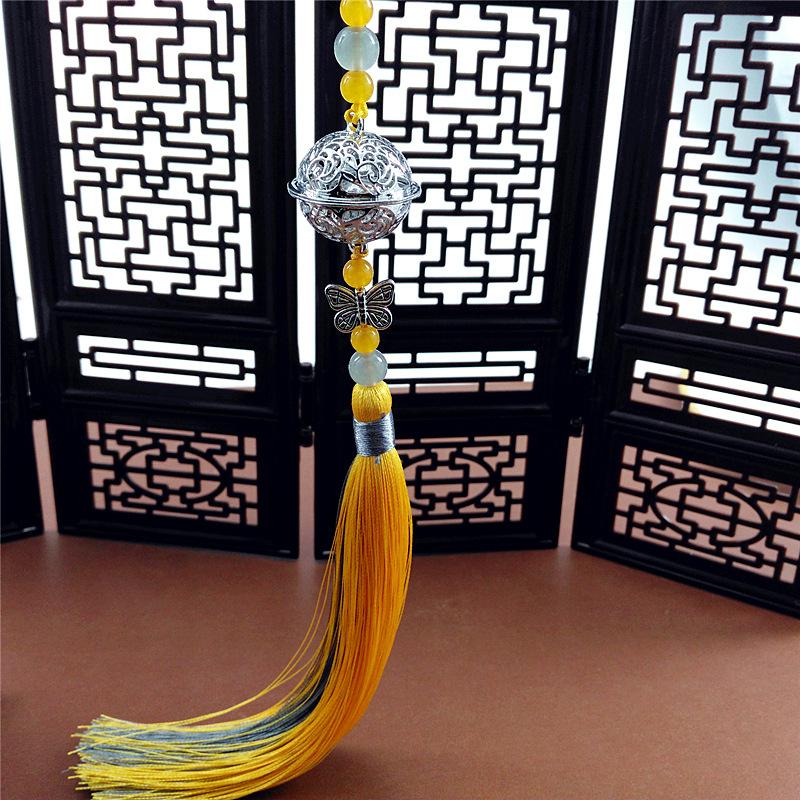 Qingxin Palace Bell Tassel Pendant Hanfu Waist with Yunmeng Jiang Pendant Palace Bell Ancient Style Accessories Fan Pendant Hanging Ear