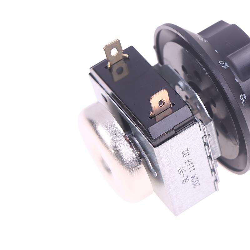 1 шт. 60/90/120 мин. Переключатель-таймер с ручкой для микроволновой печи со звонком, механический переключатель времени, детали для духовки, шкафа для подогрева, дезинфекционного шкафа