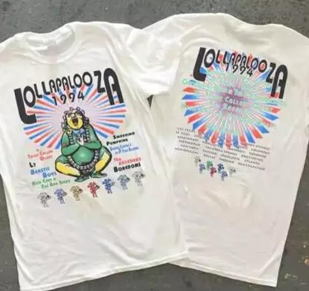 Lollapalooza Tour Shirt Lollapalooza Music Festival Vintage 1994 T-shirt S-5XL