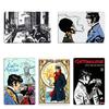 Corto Maltese Kissing Girl Sweet Couple Hugo Pratt Comic Hero Love Affair Metal Plaque Customized Wall Cave Bar Tin Sign Poster